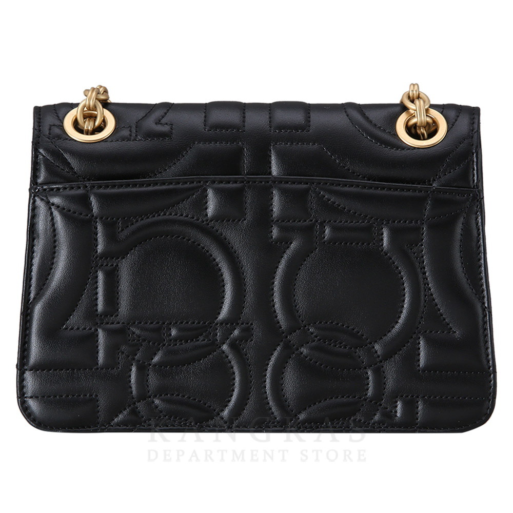FERRAGAMO(USED)페레가모 21H153 간치니 퀼팅 플랩백